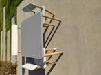 Houten kindertafel met stoelen en bankje, Kinderen en Baby's, Ophalen, Gebruikt
