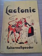 Metalen bord lactonic kalvermelkpoeder, Verzamelen, Ophalen of Verzenden