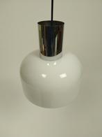 Duitse Glazen Hanglamp van Glashütte Limburg, 1965, Gebruikt, Vintage, Ophalen of Verzenden, Glas