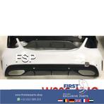 W205 Mercedes C Klasse Sedan AMG Achterbumper2014-2020 zwart, Gebruikt, Mercedes-Benz, Ophalen of Verzenden, Achter