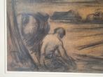 Houtskool tekening Frans Cuypers, Antiek en Kunst, Ophalen