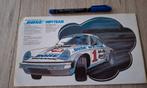 Vintage sticker auto merk Porsche Bose rally team jaren 70, Verzamelen, Ophalen of Verzenden, Merk
