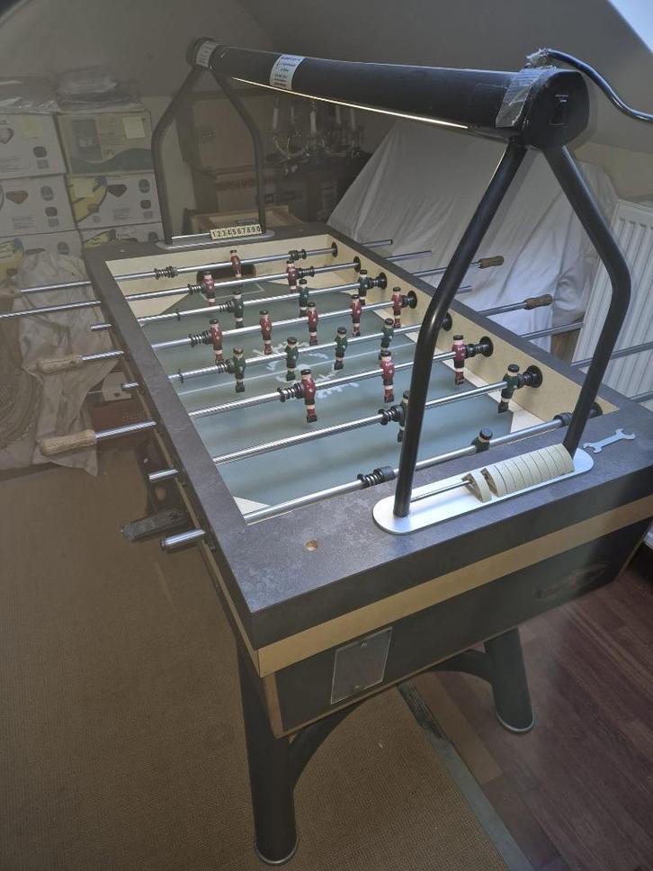 Jupiter Goldstar tafelvoetbal  voetbaltafel  kicker, Kinderen en Baby's, Speelgoed | Voetbaltafels, Zo goed als nieuw, Ophalen