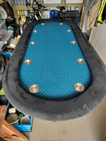 Pokertafel 10 spelers antiek beschikbaar voor biedingen
