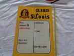 publicite bieres gueuze tarif, Collections, Enlèvement ou Envoi