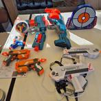 nerf geweren + autootjes, Ophalen, Gebruikt