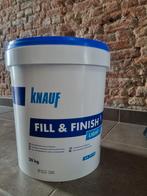 Knauf fill &  finish Lichte voeg- en finish pasta, Bricolage & Construction, Matériel de peinture, Comme neuf, Enlèvement
