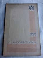 VNV landdag brochure 2 collaboratie, Verzamelen, Militaria | Tweede Wereldoorlog, Ophalen of Verzenden