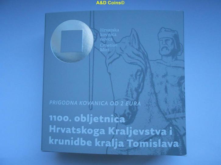 Kroatie 2 Euro Proof 2025, Postzegels en Munten, Munten | Europa | Euromunten, Losse munt, 2 euro, Overige landen, Verzenden