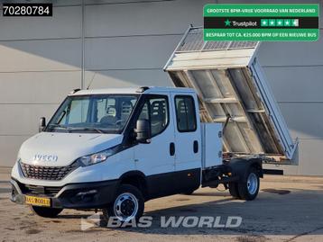 Iveco Daily 35C16 3.0L Open Laadbak Dubbel Cabine met Kist D beschikbaar voor biedingen