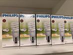 10 spaarlampen Philips E27 15watt (70watt opbrengst), Ophalen of Verzenden, Nieuw