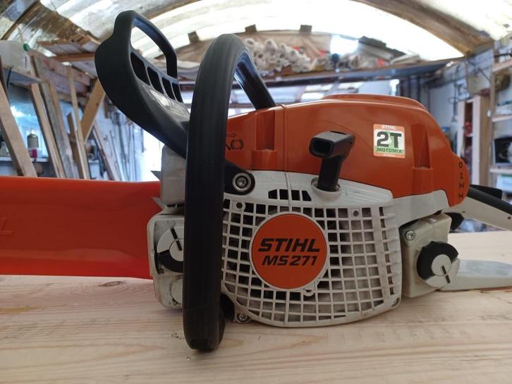 Stihl kettingzaag, Tuin en Terras, Hand-tuingereedschap, Zo goed als nieuw, Overige soorten, Ophalen