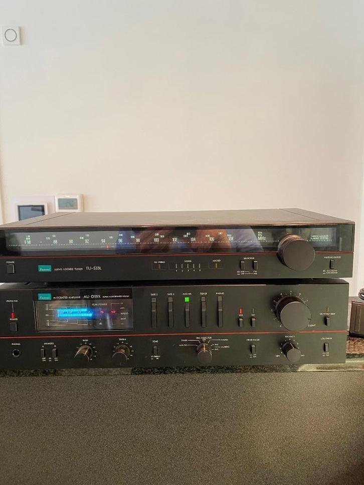 Sansui AU-D55X + Tuner TU-S33L, Audio, Tv en Foto, Versterkers en Ontvangers, Zo goed als nieuw, Stereo, 60 tot 120 watt, Ophalen of Verzenden