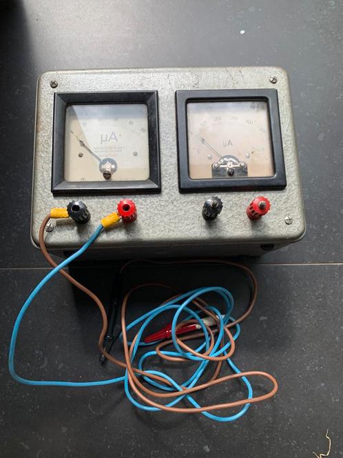 Vintage Schoeller & Co Testkast, Doe-het-zelf en Bouw, Meetapparatuur, Gebruikt, Multimeter, Ophalen of Verzenden