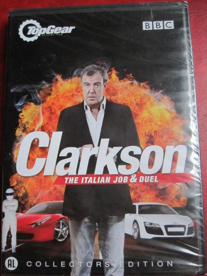 Clarkson: The Italian Job & Duel (nieuw in de verpakking), Cd's en Dvd's, Dvd's | Tv en Series, Nieuw in verpakking, Non-fictie