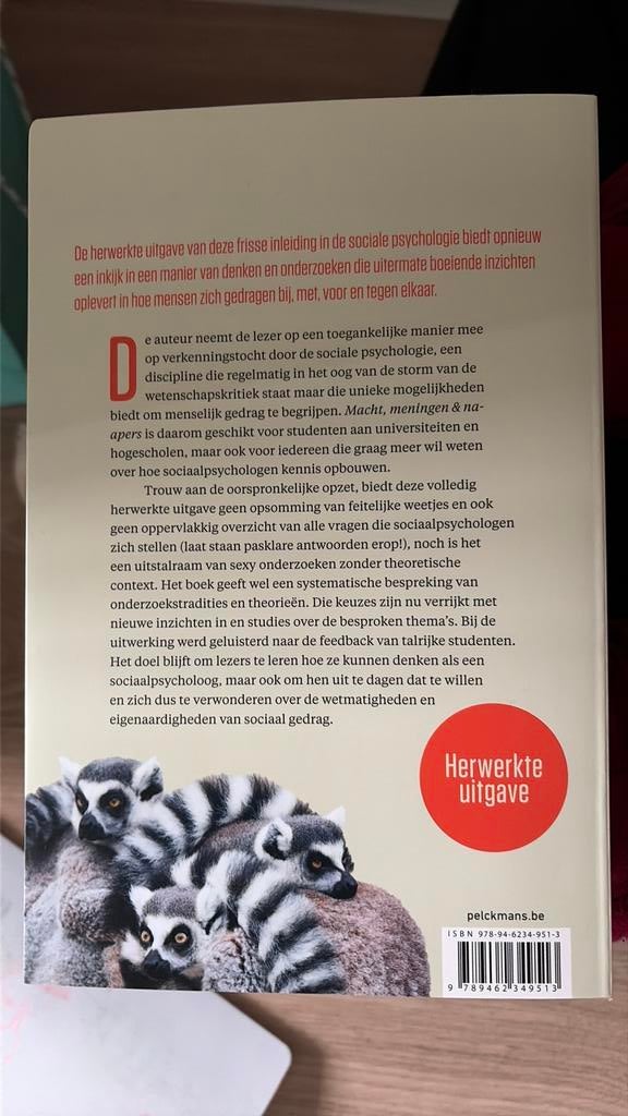 Macht meningen en na-apers, Livres, Psychologie, Enlèvement ou Envoi, Neuf, Psychologie sociale