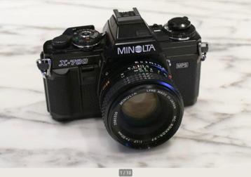 Minolta X-700 MPS en 50mm/1.7 MC Rokkor PF beschikbaar voor biedingen