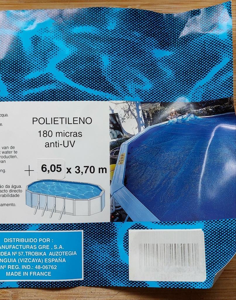 Bâche Piscine isotherme Manufacturas GRE, Jardin & Terrasse, Enlèvement, Comme neuf