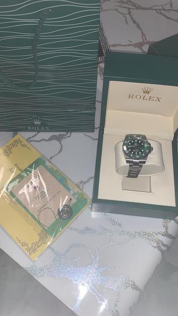 Rolex hulk nieuw  1/1 safier glass automatic, Enlèvement ou Envoi, Comme neuf, Rolex