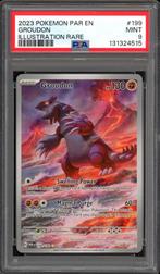 Groudon [IR] PSA 9 - 199/182 - Paradox Rift 2023, Enlèvement ou Envoi, Comme neuf, Cartes en vrac