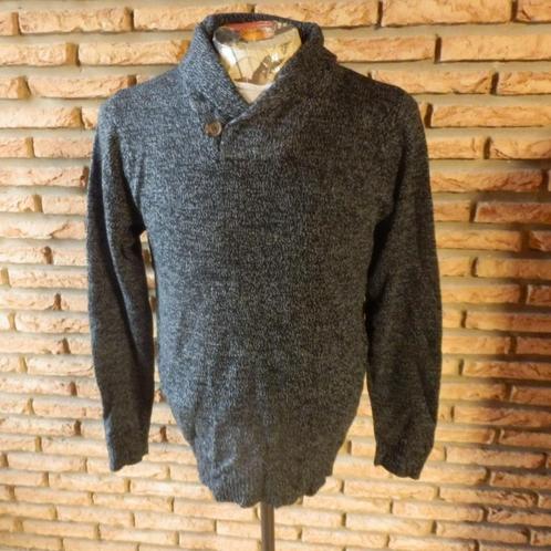 (31)- pull homme T.M bleu - T.Q.F -, Kleding | Heren, Truien en Vesten, Gedragen, Maat 48/50 (M), Blauw, Ophalen of Verzenden