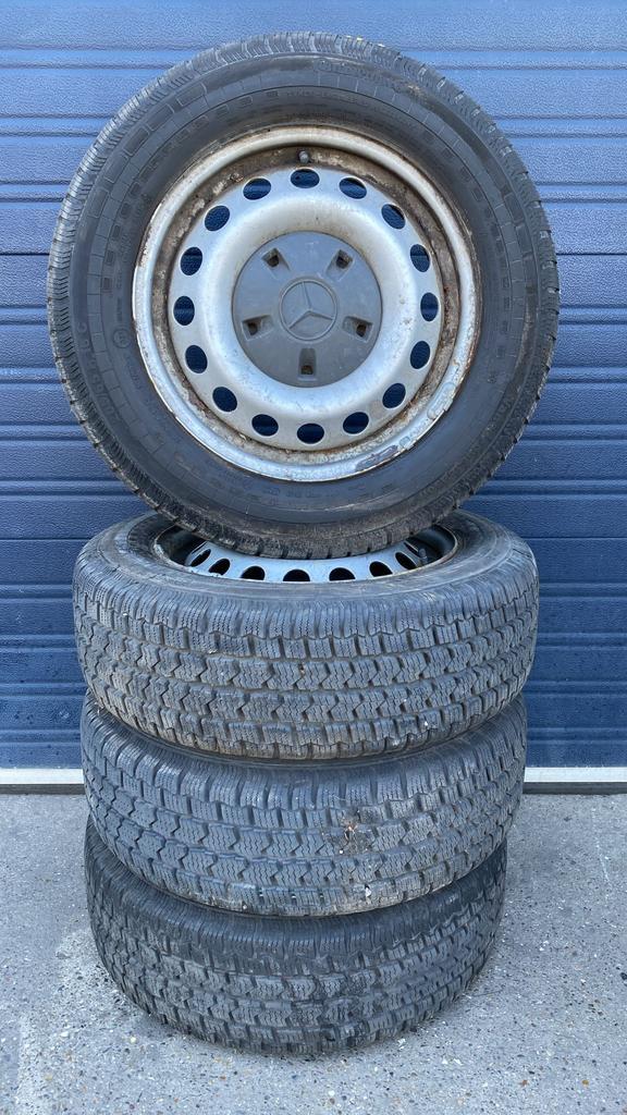 Mercedes-Benz Vito Viano velgen 205-65-16 5x112 - Set 20.64, Auto-onderdelen, Banden en Velgen, Banden en Velgen, All Season, 16 inch