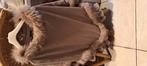 stof deyn,cape, Kleding | Dames, Jasjes, Kostuums en Pakken, Beige, Zo goed als nieuw, Jasje, Ophalen