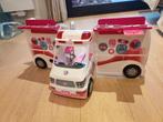 Barbie - Ambulance - Pliable - Avec lumière et son, Enlèvement, Utilisé, Barbie