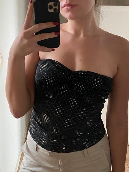 Top sans bretelles taille s/m, Vêtements | Femmes, Tops, Comme neuf, Noir