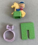 Polly Pocket On Her Pony Ring Vintage Bluebird 1990 Compleet, Gebruikt, Ophalen of Verzenden