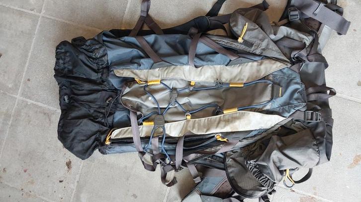 The North Face trekking rugzak outrider 75, Handtassen en Accessoires, Tassen | Rugtassen, Gebruikt, Trekking, Ophalen of Verzenden
