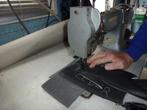 2 stuks industrie naaimachines met 3 dubbel transport, Ophalen, Zo goed als nieuw, Naaimachine