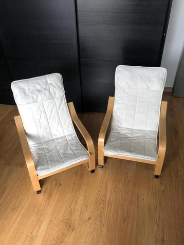 Ikea Poäng kinderzetel (zo goed als nieuw) beschikbaar voor biedingen