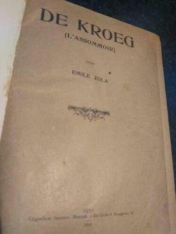 boek: de kroeg - Emile Zola - 1922 beschikbaar voor biedingen