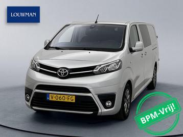 Toyota PROACE Worker 2.0 D-4D Professional DC Long Dubbele C, Auto's, Parkeersensor, Bedrijf, Toyota, Zilver of Grijs