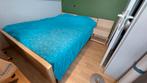 bed 1m60 met lattenbodem en nachtkastje, Huis en Inrichting, Ophalen, Gebruikt