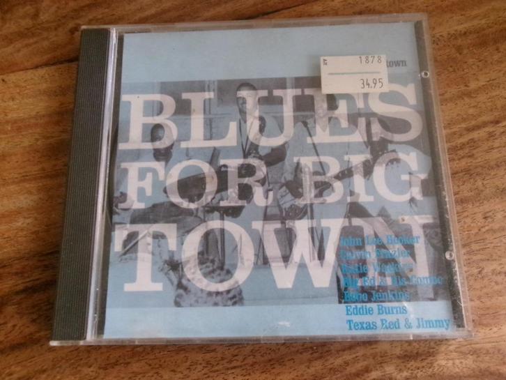 Blues For Big Town, Cd's en Dvd's, Cd's | Jazz en Blues, Gebruikt, Blues, Ophalen of Verzenden