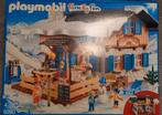 Playmobil skihut, sneeuwrruimer en scooter., Ophalen, Zo goed als nieuw