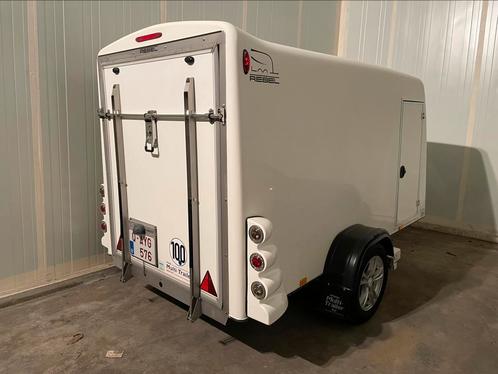 Aanhangwagen polyester Rebel N/A 1300kg geremd 15/03/2018, Auto diversen, Aanhangers en Bagagewagens, Zo goed als nieuw, Ophalen of Verzenden