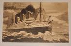 Postkaart "Imperator" (HAPAG) - 1913 - Hamburg naar Antwerp, Verzamelen, Postkaarten | België, Ophalen of Verzenden, Voor 1920