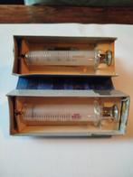 IDEAL glazen spuiten (20cc) – East Rutherford Syringes, USA, Ophalen of Verzenden, Gebruikt