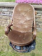 fauteuil in rotan, Ophalen, Gebruikt, Riet of Rotan, Vintage