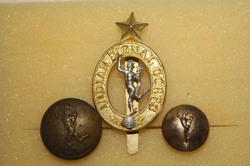 mutsinsigne +2 knopen, Envoi, Armée de terre, Emblème ou Badge
