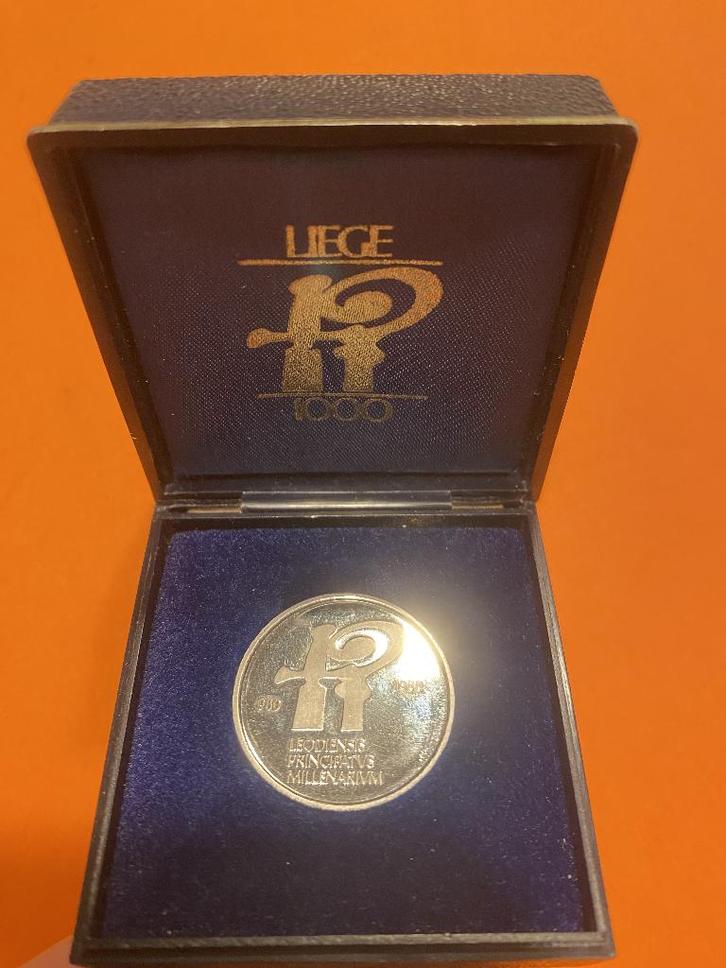 Pièce commémorative Platine, Timbres & Monnaies, Monnaies | Europe | Monnaies euro, Série, Autres valeurs, Belgique, Enlèvement ou Envoi