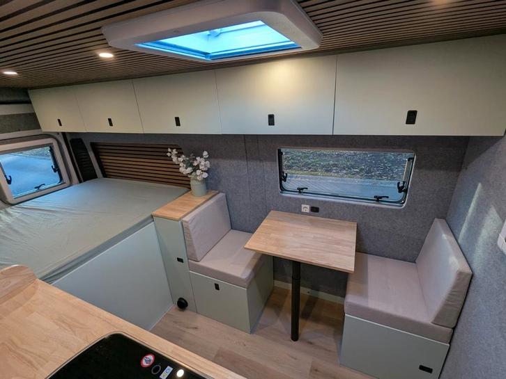 zelfbouw bus camper (offgrid), Caravans en Kamperen, Mobilhomes, Particulier, tot en met 2, Buscamper of Camperbus, Overige merken