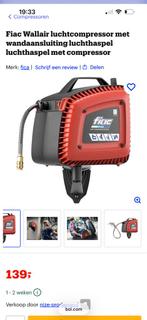 Fiac Wallair luchtcompressor. NIEUW, Doe-het-zelf en Bouw, Compressors, Ophalen of Verzenden, Nieuw