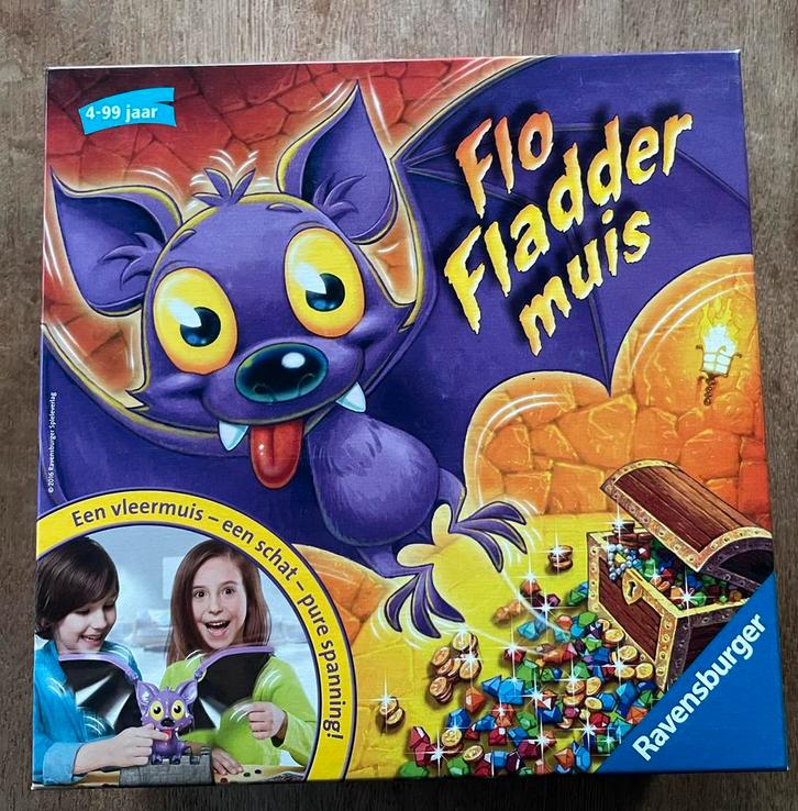 Flo Fladder muis, Hobby en Vrije tijd, Gezelschapsspellen | Kaartspellen, Zo goed als nieuw, Ophalen