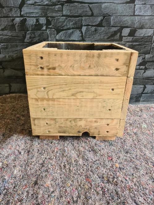 Beperkte voorraad – Geïmpregneerde Plantenbakken, Tuin en Terras, Bloembakken en Plantenbakken, Nieuw, Hout, Binnen, Balkon, Tuin