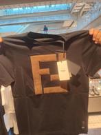 FENDI T-shirt, Maat 48/50 (M), Zwart, Nieuw, Ophalen of Verzenden
