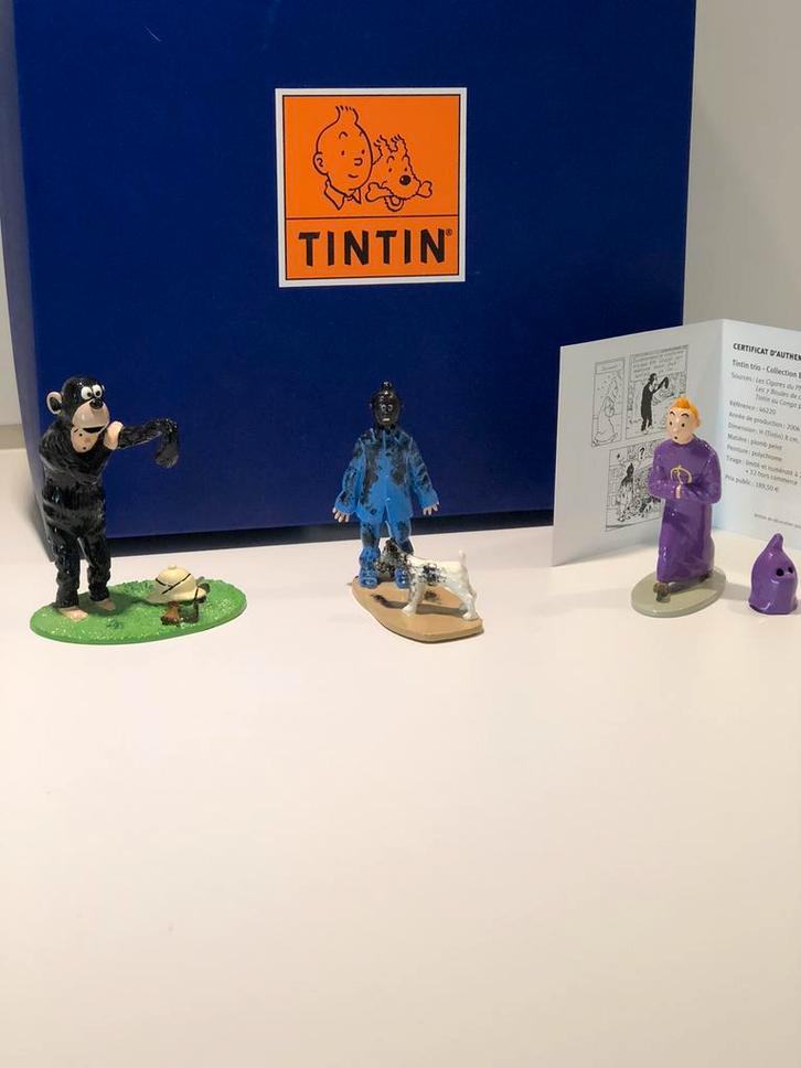 Kuifje trio - pixi, Verzamelen, Stripfiguren, Zo goed als nieuw, Kuifje, Ophalen of Verzenden